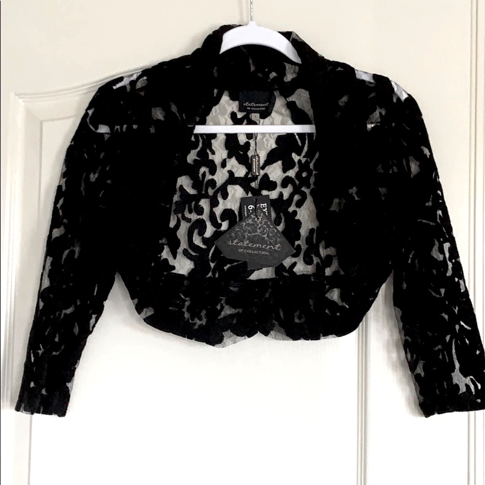 Brand new Queenspark long sleeve Lace Bolero.$149.95